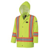 FR Hi-Vis 4-Way Stretch Waterproof Rain Jacket | Pioneer 5892/5894/5894BK | All Safety