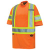 Hi-Viz Bird's-Eye Safety T-Shirt with Tape On Sleeves | Pioneer 6970/6971 | All Safety