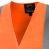 Hi-Viz Polyester Tricot Safety Vest with 2" Tape | Pioneer 6885/6886