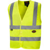 Hi-Viz Polyester Tricot Safety Vest with 2" Tape | Pioneer 6885/6886