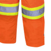 Waterproof Quilted Safety Bib Overall - Hi-Viz Orange | Pioneer 5040 | All Safety