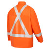Hi-Viz FR/Arc Super-HD Safety Rain Jacket - Hi-Viz Orange | Pioneer 5990J | All Safety