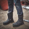 Men's Patton Wellington Aluminum Toe Pull-On Boot | Terra TR0A4TCBBLK/TR0A4TCBBRN