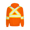 Hi Vis Hoodie with Detachable Hood | Ground Force TH3