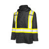 Hi Vis Rain Jacket | Ground Force RJ90