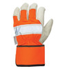 3M Thinsulate Insulation Lined Full Grain Hi-Vis Fitters Glove | Tough Duck | All Safety