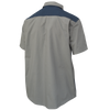 Short Sleeve Stretch Ripstop Color Block Shirt | Tough Duck | All Safety