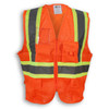 Big K 100% Polyester Mesh Safety Vest with Zipper Front BK208