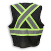 Big K 100% Polyester Mesh Safety Vest with Zipper Front BK208