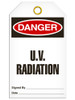 Danger - U.V. Radiation | PKG/25 | INCOM TG1090