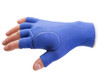 Anti-Impact Nylon Lycra Glove with Suede Leather Cover - Half Finger Style | Impacto | All Safety