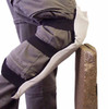 Pull on Style Soft Padded Knee Pads - Double Straps with Suede Leather | Impacto | All Safety