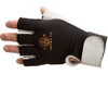 Pearl Leather Anti-Vibration Half Finger Glove | Impacto | All Safety