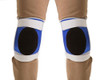 Stretch Cotton and Black Suede Leather Sorbo Kneepad | Impacto | All Safety