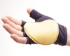 Leather Tool Grip Anti-Impact Glove - Fingerless Nylon | Impacto | All Safety
