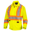Women's Hi-Vis Traffic Safety Jacket - Hi-Vis Yellow/Green | Pioneer 5999JW