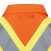 Women's Long Sleeved Safety Shirt - Hi-Vis Orange - Cotton Twill - Button Closure 4441W | All Safety