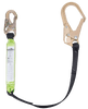 Shock Absorbing Lanyard - SP - Single Leg - Snap & Form Hooks - 200 - 350 Lb Capacity