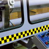 Laminated Adhesive Checkerboard Pattern Marking Tape (54 ft) | Incom Signs | All Safety