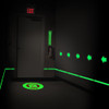 4" Glow-In-The-Dark Arrows 100 Per Roll | Pack of 12 | Incom Signs | All Safety