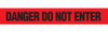 DANGER D.N.E. Barricade Tape | Pack of 12 | Value (1.5 MIL) | INCOM BT5061