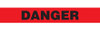 DANGER Barricade Tape | Pack of 12 | Contractor (2.0 MIL) | Incom Signs | All Safety