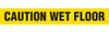 CAUTION WET FLOOR Barricade Tape | Pack of 12 | Contractor (2.0 MIL) | INCOM BT1029