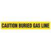 CAUTION BURIED GAS LINE Dispenser Boxed Barricade Tape (Pack of 12 Rolls) | Incom Signs | All Safety