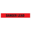 DANGER LEAD Dispenser Boxed Barricade Tape (Pack of 12 Rolls) | Incom Signs | All Safety