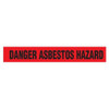 DANGER ASBESTOS HAZ Dispenser Boxed Barricade Tape (Pack of 12 Rolls) | Incom Signs | All Safety