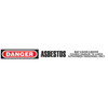 DANGER ASBESTOS Dispenser Boxed Barricade Tape - BT10207DB (Pack of 12 Rolls) | Incom Signs | All Safety