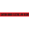 3" CAUTION BURIED ELECTRIC LINE BELOW Utility Barrier Tape | Incom Signs | All Safety