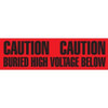 6" CAUTION BURIED HIGH VOLTAGE BELOW Utility Barrier Tape | Incom Signs | All Safety