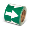 Pipe Marker Adhesive Directional Flow Arrows On A Roll | Incom Signs  | All Safety