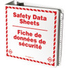 GHS1082 WHMIS English/French Bilingual SDS Storage 3 inch D-Slant Binder with A - Z Dividers | Incom Signs | All Safety