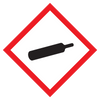 1" Gas Cylinder Pictogram Label - 1120/Pad | Incom Signs | All Safety