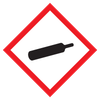 2" x 2" Gas Cylinder Pictogram Label - 500/roll | Incom Signs | All Safety
