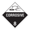 Class 8 "Corrosive 8" Sign (Pack of 100 pcs) TA800