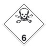 Class 6.1 Toxic Substances Placard (Pack of 100 pcs) TT600