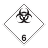Class 6.2 Infectious Substances International Placards (Pack Of 100 Pcs) | Incom Signs | All Safety