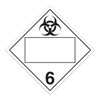 Class 6.2 Infectious Substances Blank Un Pin Box International Placards (Pack Of 100 Pcs) | Incom Signs | All Safety