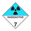 Class 7 Radioactive Materials Placard (Pack of 100 pcs) TT700