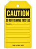 Caution - Pressurized Tanks | Pack of 25 | Incom Signs | All Safety