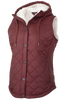 Women's Quilted Sherpa Lined Vest | Tough Duck | All Safety