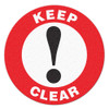 KEEP CLEAR - Floor Sign FS1038V