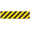 Hazard Stripe - Yellow/Black - 6" x 24" Floor Sign - 6/pkg FS3001V