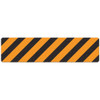 Hazard Stripe - Orange/Black - 6"x24" Floor Sign 5/pkg | Incom Signs | All Safety