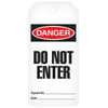 Danger Tag Roll - "Do Not Enter" 3" x 6.25" RT1039C/RT1039F