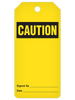Caution Tag Roll - Blank 3" x 6.25" RT3048C/RT3048F