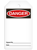 Danger Blank Tag - 25/pkg TG1112